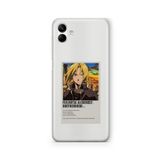 Multitronic Samsung Galaxy A04 ile Uyumlu Full Metal Alchemist Tasarım Baskılı Şeffaf Kılıf