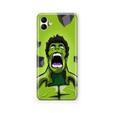 Multitronic Samsung Galaxy A04 ile Uyumlu Hulk Tasarım Baskılı Şeffaf Kılıf