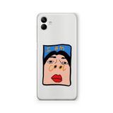 Multitronic Samsung Galaxy A04 ile Uyumlu I am Cool Tasarım Baskılı Şeffaf Kılıf
