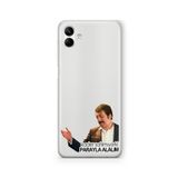 Multitronic Samsung Galaxy A04 ile Uyumlu Kader Satılmıyorki Tasarım Baskılı Şeffaf Kılıf