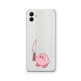 Multitronic Samsung Galaxy A04 ile Uyumlu Kirby 2 Tasarım Baskılı Şeffaf Kılıf