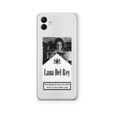 Multitronic Samsung Galaxy A04 ile Uyumlu Lana Del Rey 2 Tasarım Baskılı Şeffaf Kılıf