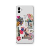 Multitronic Samsung Galaxy A04 ile Uyumlu Liked You Tasarım Baskılı Şeffaf Kılıf