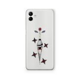 Multitronic Samsung Galaxy A04 ile Uyumlu Sasuke Sharingan Tasarım Baskılı Şeffaf Kılıf
