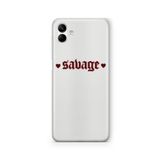 Multitronic Samsung Galaxy A04 ile Uyumlu Savage Tasarım Baskılı Şeffaf Kılıf