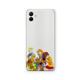 Multitronic Samsung Galaxy A04 ile Uyumlu Scooby Doo Tasarım Baskılı Şeffaf Kılıf
