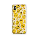 Multitronic Samsung Galaxy A04 ile Uyumlu Smile Tasarım Baskılı Şeffaf Kılıf, laroa04483