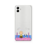 Multitronic Samsung Galaxy A04 ile Uyumlu Snoopy Tasarım Baskılı Şeffaf Kılıf