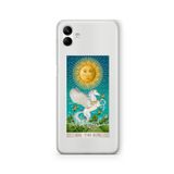 Multitronic Samsung Galaxy A04 ile Uyumlu The Sun Tasarım Baskılı Şeffaf Kılıf, laroa040299
