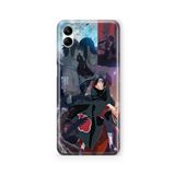 Multitronic Samsung Galaxy A04 ile Uyumlu Uchiha Itachi Tasarım Baskılı Şeffaf Kılıf, laroa040341