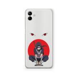 Multitronic Samsung Galaxy A04 ile Uyumlu Uchiha Itachi Tasarım Baskılı Şeffaf Kılıf, laroa04088