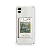Multitronic Samsung Galaxy A04 ile Uyumlu Van Gogh Poster Tasarım Baskılı Şeffaf Kılıf