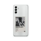 Multitronic Samsung Galaxy A04s ile Uyumlu Asap Rocky Palaroid Poster Tasarım Baskılı Şeffaf Kılıf