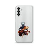 Multitronic Samsung Galaxy A04s ile Uyumlu Avatar Aang Tasarım Baskılı Şeffaf Kılıf