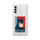 Multitronic Samsung Galaxy A04s ile Uyumlu Batman Tasarım Baskılı Şeffaf Kılıf, laroa04s0190