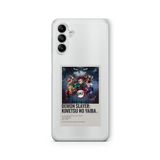 Multitronic Samsung Galaxy A04s ile Uyumlu Demon Slayer Paralorid Poster Tasarım Baskılı Şeffaf Kılıf