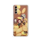 Multitronic Samsung Galaxy A04s ile Uyumlu Demon Slayer Tasarım Baskılı Şeffaf Kılıf
