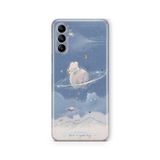 Multitronic Samsung Galaxy A04s ile Uyumlu Good Day Tasarım Baskılı Şeffaf Kılıf