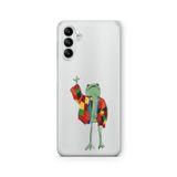 Multitronic Samsung Galaxy A04s ile Uyumlu Harry Styles Cardigan Tasarım Baskılı Şeffaf Kılıf