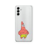 Multitronic Samsung Galaxy A04s ile Uyumlu Kaslı Patrick Tasarım Baskılı Şeffaf Kılıf