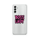 Multitronic Samsung Galaxy A04s ile Uyumlu Lady Tasarım Baskılı Şeffaf Kılıf