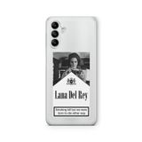 Multitronic Samsung Galaxy A04s ile Uyumlu Lana Del Rey 2 Tasarım Baskılı Şeffaf Kılıf