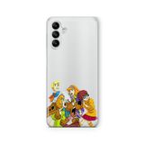 Multitronic Samsung Galaxy A04s ile Uyumlu Scooby Doo Tasarım Baskılı Şeffaf Kılıf