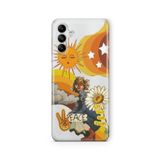 Multitronic Samsung Galaxy A04s ile Uyumlu Shining Soul Tasarım Baskılı Şeffaf Kılıf