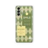 Multitronic Samsung Galaxy A04s ile Uyumlu Smile Tasarım Baskılı Şeffaf Kılıf, laroa04s0160