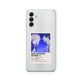 Multitronic Samsung Galaxy A04s ile Uyumlu Violet Evergarden Palaroid Poster Tasarım Baskılı Şeffaf Kılıf