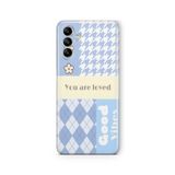 Multitronic Samsung Galaxy A04s ile Uyumlu You Are Loved Tasarım Baskılı Şeffaf Kılıf