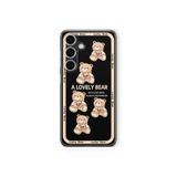 Multitronic Samsung Galaxy A04s Uyumlu A Lovely Bear Tasarım Baskılı Şeffaf Kılıf