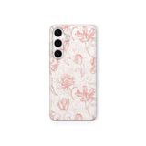 Multitronic Samsung Galaxy A04s Uyumlu Flower Art Tasarım Baskılı Şeffaf Kılıf