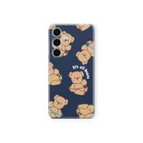 Multitronic Samsung Galaxy A04s Uyumlu Its All Bears Tasarım Baskılı Şeffaf Kılıf