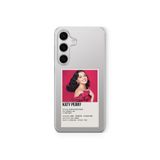 Multitronic Samsung Galaxy A04s Uyumlu Katy Perry Minimalist Poster Tasarım Baskılı Şeffaf Kılıf