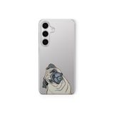 Multitronic Samsung Galaxy A04s Uyumlu Köpek Tasarım Baskılı Şeffaf Kılıf