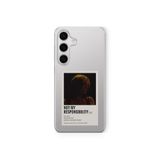 Multitronic Samsung Galaxy A04s Uyumlu Not My Responsibility Poster Tasarım Baskılı Şeffaf Kılıf