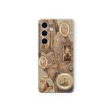 Multitronic Samsung Galaxy A04s Uyumlu Victorian Era Tasarım Baskılı Şeffaf Kılıf