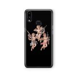 Multitronic Samsung Galaxy A10s ile Uyumlu 3 Melek Tasarım Baskılı Şeffaf Kılıf