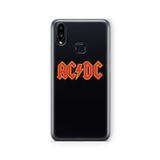 Multitronic Samsung Galaxy A10s ile Uyumlu ACDC Tasarım Baskılı Şeffaf Kılıf