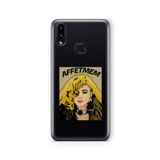 Multitronic Samsung Galaxy A10s ile Uyumlu Affetmem Tasarım Baskılı Şeffaf Kılıf
