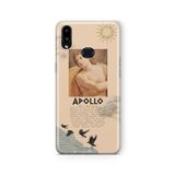 Multitronic Samsung Galaxy A10s ile Uyumlu Apollo Tasarım Baskılı Şeffaf Kılıf