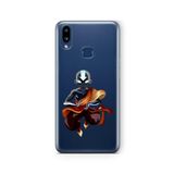 Multitronic Samsung Galaxy A10s ile Uyumlu Avatar Aang Tasarım Baskılı Şeffaf Kılıf