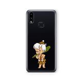 Multitronic Samsung Galaxy A10s ile Uyumlu Bambam Moloztaş Tasarım Baskılı Şeffaf Kılıf
