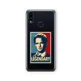 Multitronic Samsung Galaxy A10s ile Uyumlu Barney Legendary Tasarım Baskılı Şeffaf Kılıf