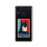 Multitronic Samsung Galaxy A10s ile Uyumlu Batman Tasarım Baskılı Şeffaf Kılıf, laroa10s0190