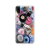 Multitronic Samsung Galaxy A10s ile Uyumlu Bilardo Topları Tasarım Baskılı Şeffaf Kılıf