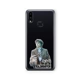 Multitronic Samsung Galaxy A10s ile Uyumlu Bu Kafa Artık Kaldırmıyor Tasarım Baskılı Şeffaf Kılıf