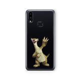 Multitronic Samsung Galaxy A10s ile Uyumlu Buz Devri Sid Tasarım Baskılı Şeffaf Kılıf
