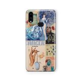 Multitronic Samsung Galaxy A10s ile Uyumlu Cancer Tasarım Baskılı Şeffaf Kılıf
